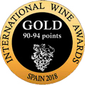 Internation Wine Awards spain 2018 GOLD